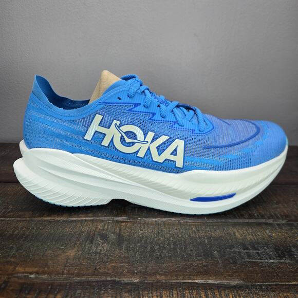 NEW Hoka One One Mach X 2 Mens Size 13 D Running Shoes 1155119 SYWR Blue White - Picture 5 of 12